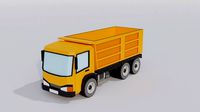 Low Poly Dump Truck
