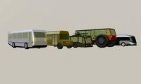 Pack of 5 Busses