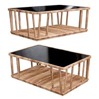DEDALO RECTANGULAR COFFEE TABLE 3d model