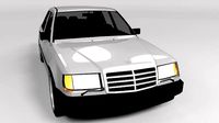 MERCEDES W124 LOWPOLY