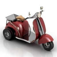 Motorbike 3D Model