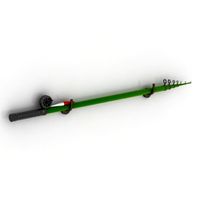Spinning rod 3D Model