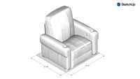 Salamander Designs Seating - Isabella Style - Configuration 01
