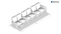Salamander Designs Seating - Alex Style - Configuration 20