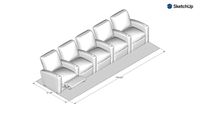 Salamander Designs Seating - Alex Style - Configuration 18