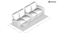 Salamander Designs Seating - Alex Style - Configuration 16
