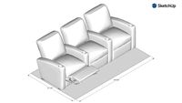 Salamander Designs Seating - Alex Style - Configuration 06