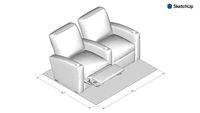 Salamander Designs Seating - Alex Style - Configuration 03