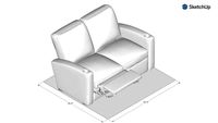 Salamander Designs Seating - Alex Style - Configuration 02