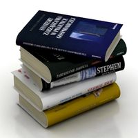 Books 3D Model