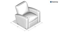 Salamander Designs Theater Seating - Alex Style - Configuration 01