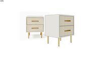 Margot Raffia Nightstand