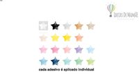 ADESIVO ESTRELAS AQUARELA RITA