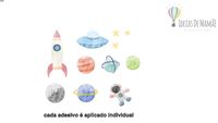 ADESIVO ASTRONAUTA GUS