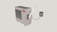 Fujitsu Mini-Split Heat Pump Outdoor Unit
