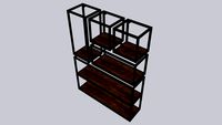 Crate and Barrel Booker Wall shelves
