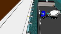 Jetty wharfmodel