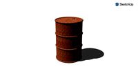 Rusty barrel