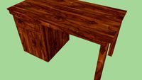 Brad Burry Desk Bench Large Teak