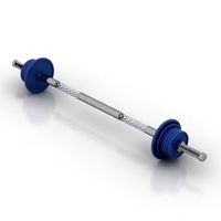 Barbell 3D Model