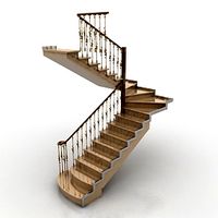 Stairs 3D Model