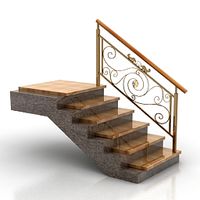 Stair 3D Model