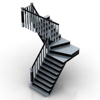 Stair 3D Model