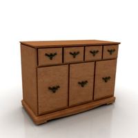 Commode 3D Model