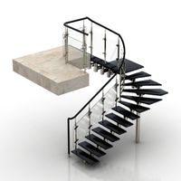 Stair 3D Model