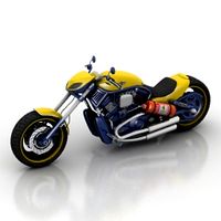 Motorcycle 3D Model