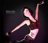 Woman tactical warrior