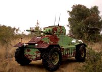 aec armoured 3d model military vehicle