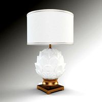 Adan Table Lamp with Drum Shade