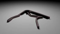Low Poly capo for you guitar