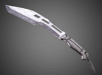 Kurki Tactical Machete RUI K25 AAA PBR Game Ready Melee Asset