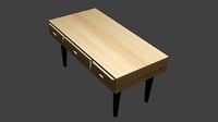 Wooden desk