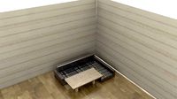 Sofa and table