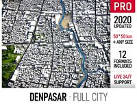 Denpasar - city and surroundings