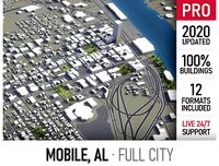 Mobile - Alabama - city and surroundings