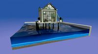 Chalet Holiday Resort Small House Building