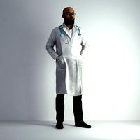 3D Scan Man Doctor 020