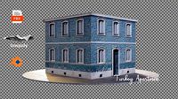 Pbr LowPoly Turkey Apartment