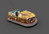 Abandoned Pripyat Bumper Car-Dodgem Car 6