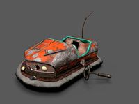 Abandoned Pripyat Bumper Car-Dodgem Car 3