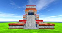 Aztec pyramid