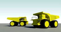 Belaz dump truck