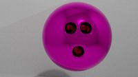 Pink Bowling Ball