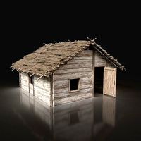 Village Wooden Thatched House Cottage Hut Cabin NextGen AAA