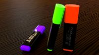 marker pen - highliting pen - glow pen