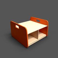 BigBacUp With Tray Orange